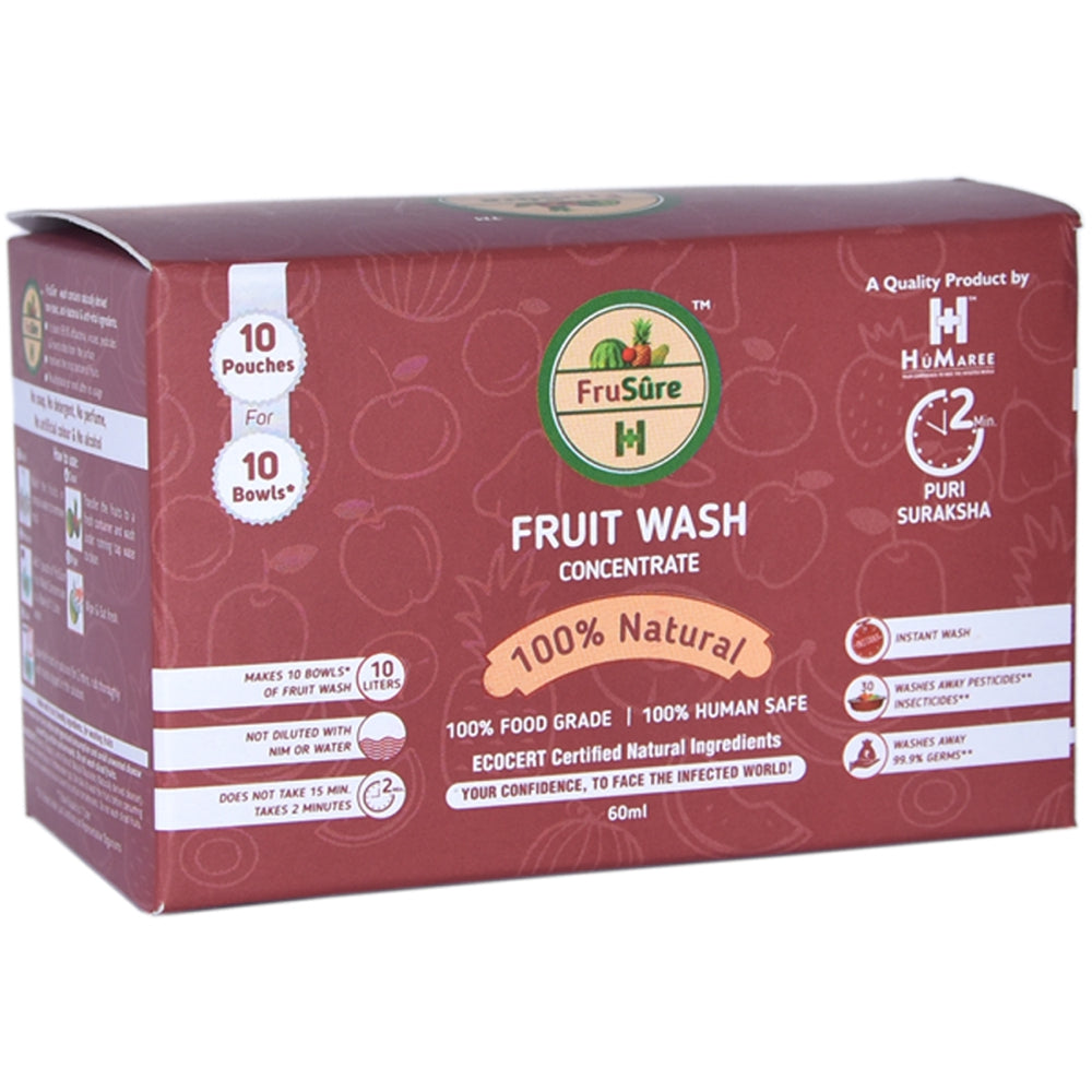 HûMaree® Frusûre™ - Fruit Wash Sachet