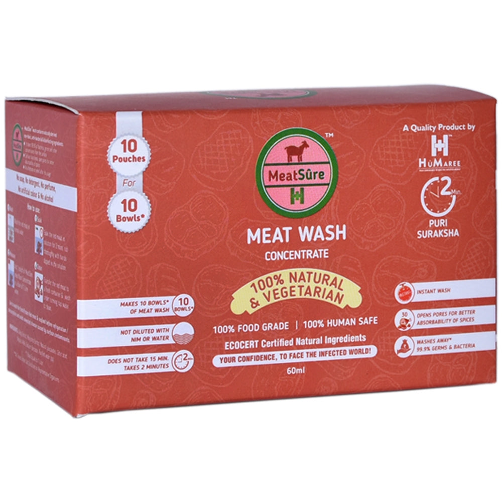 HûMaree® MeatSûre™ - Meat Wash Sachet