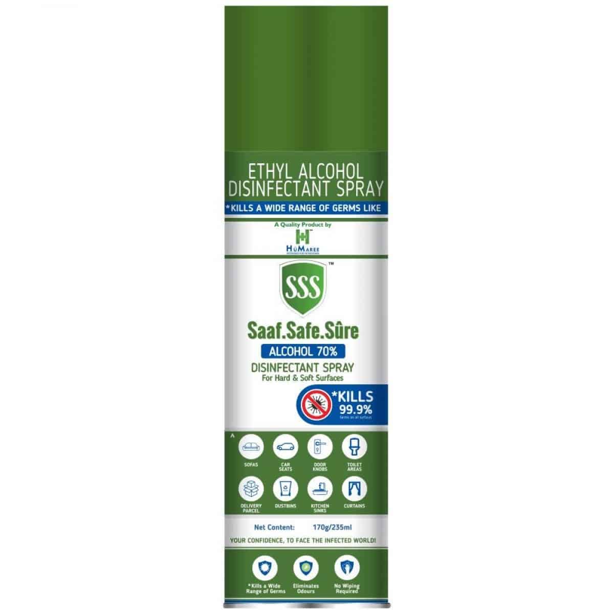 HûMaree® SSS™- Surface Disinfectant spray